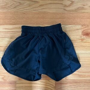 Navy Blue Lululemon Track That Short